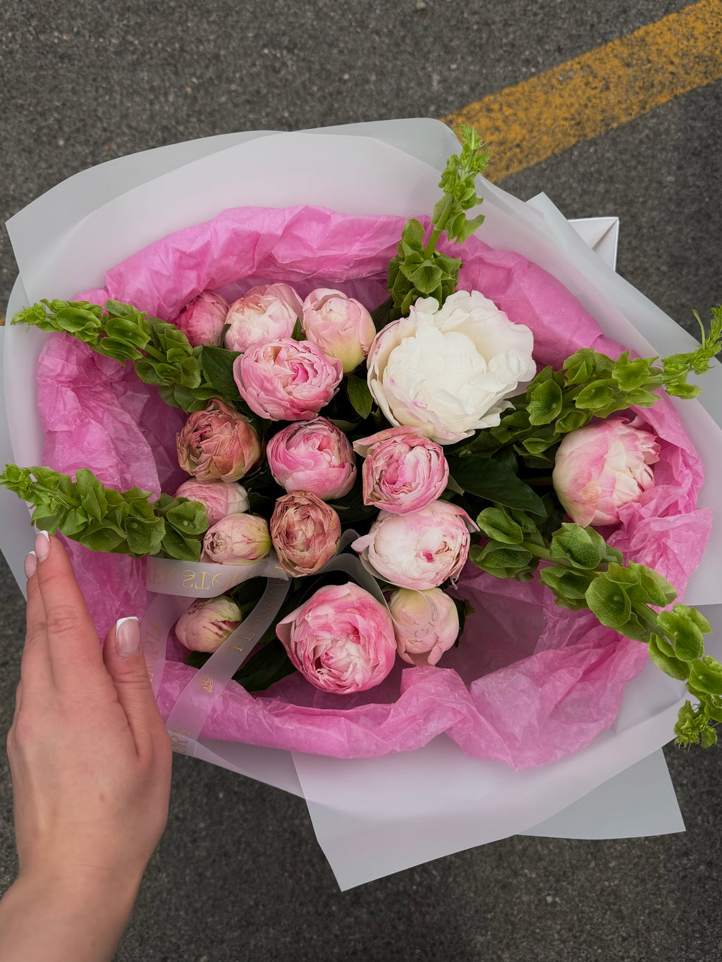 Mix bouquet "Blush Garden"
