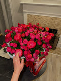 Coral peonies & roses