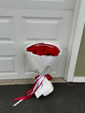 Mono bouquet of 50 Red Roses