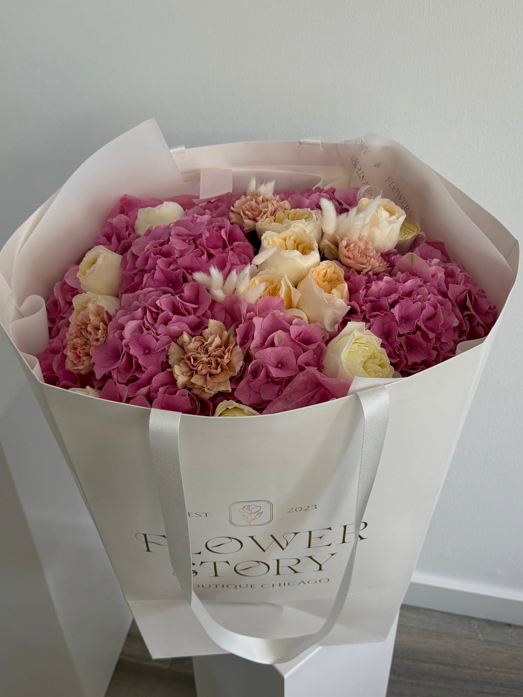 Hydrangea & X-Pression Mixed Bouquet