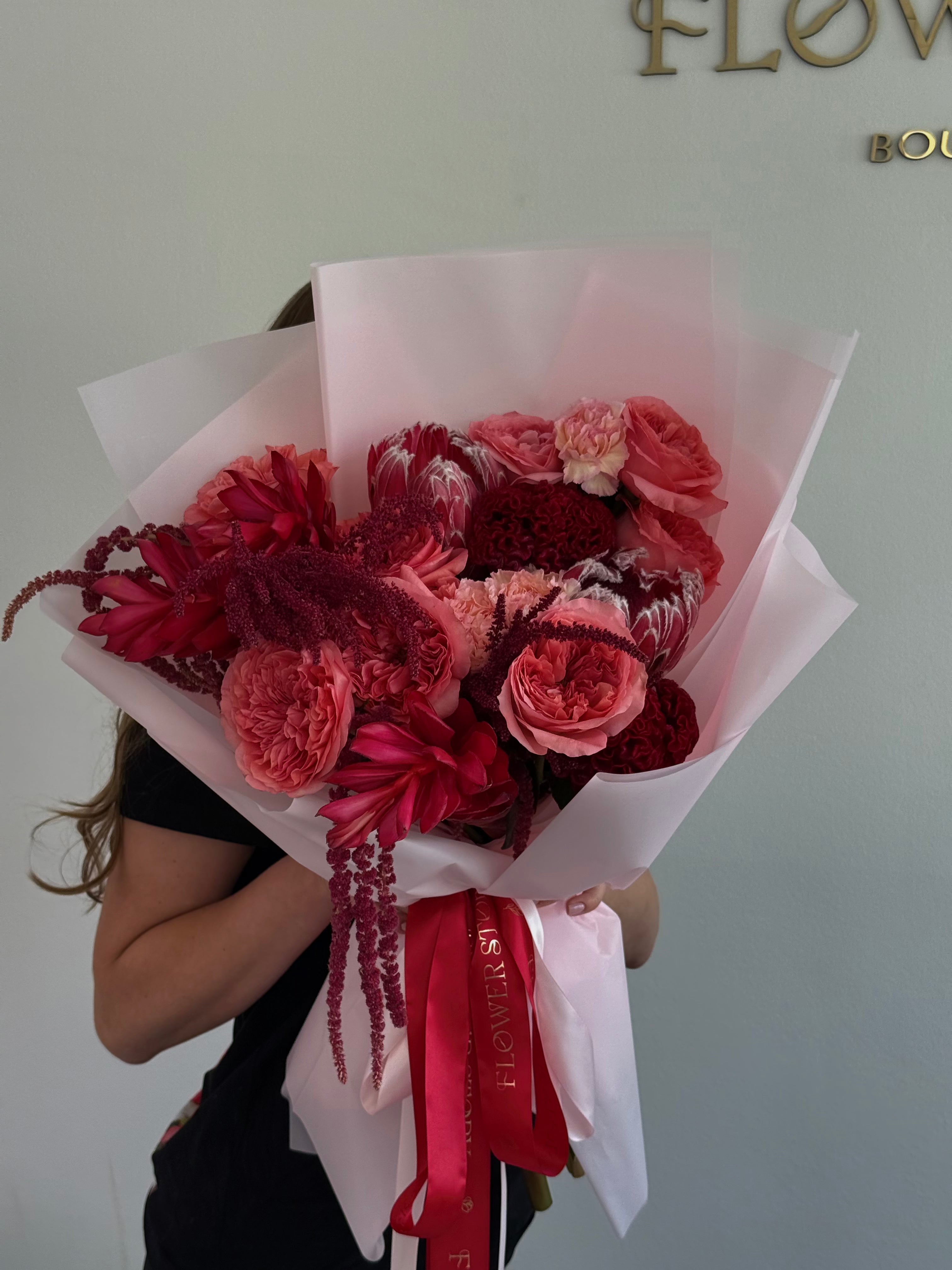 Burgundy Mixed Bouquet