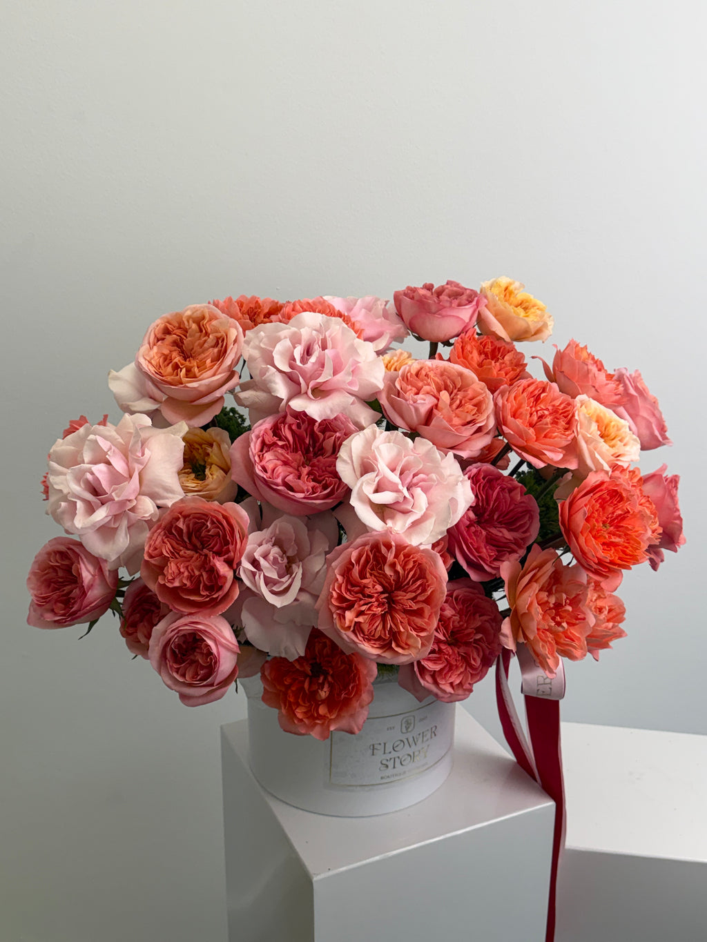 Mixed Rose Bouquet in a Box