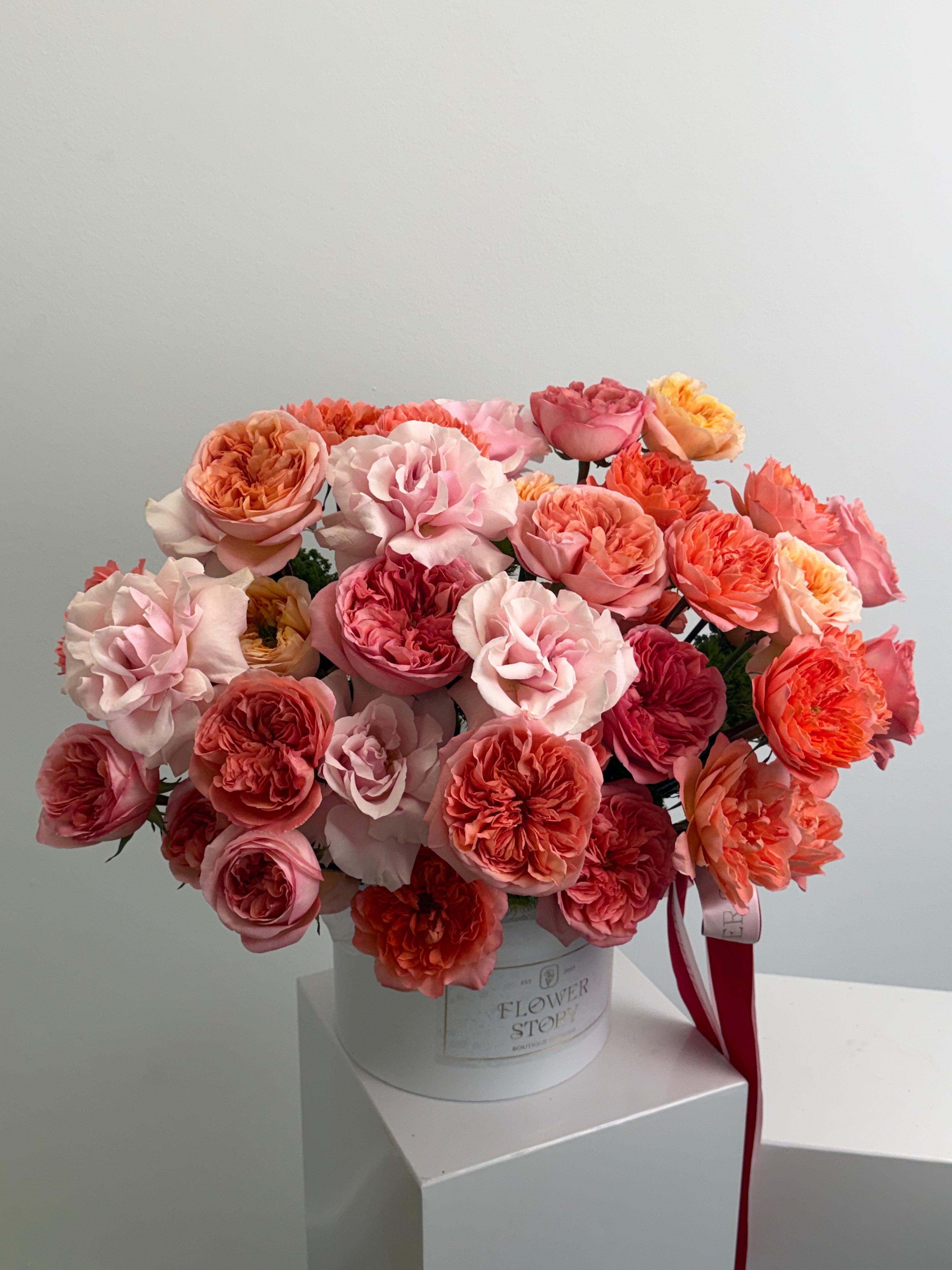Mixed Rose Bouquet in a Box
