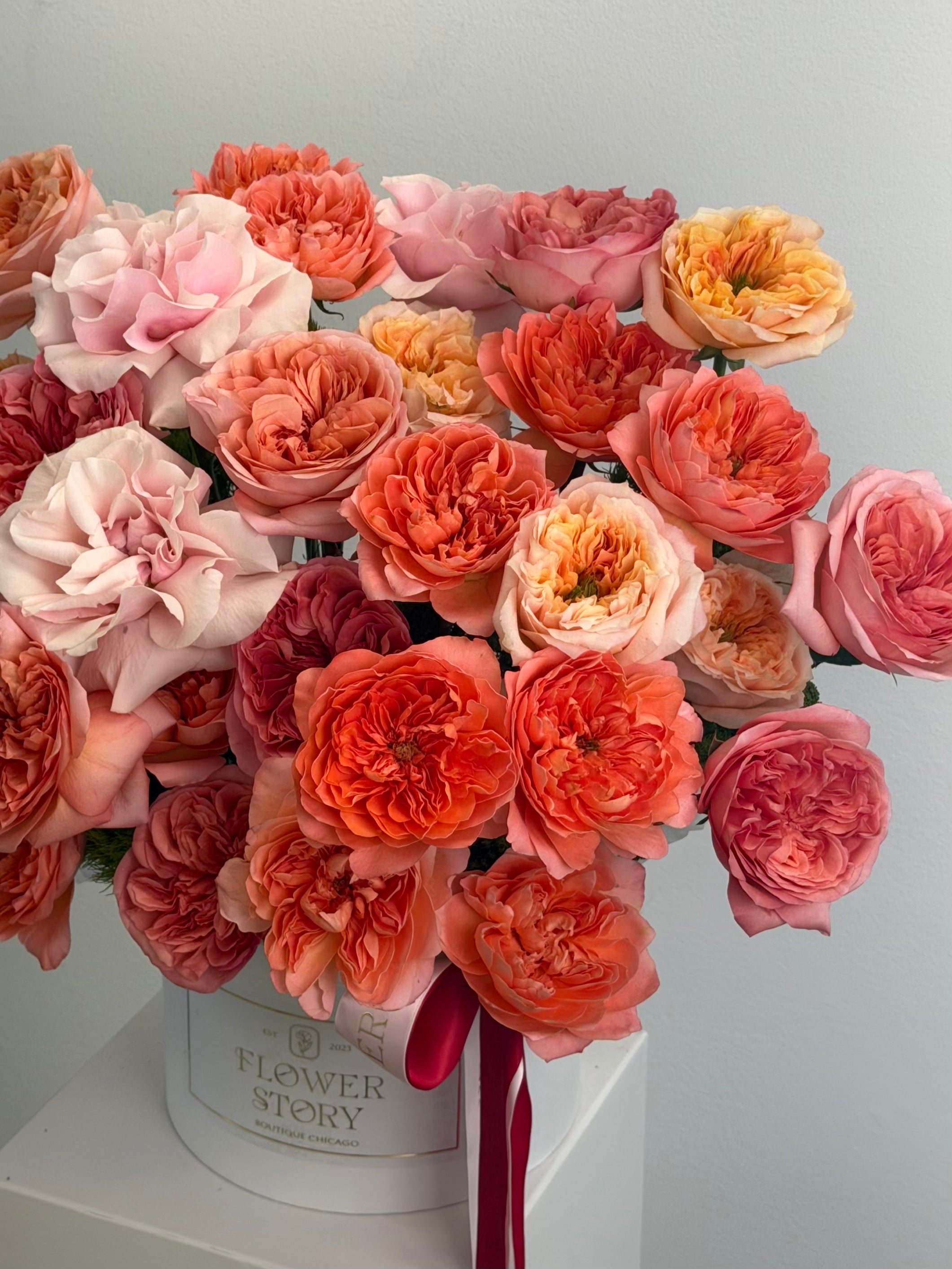 Mixed Rose Bouquet in a Box