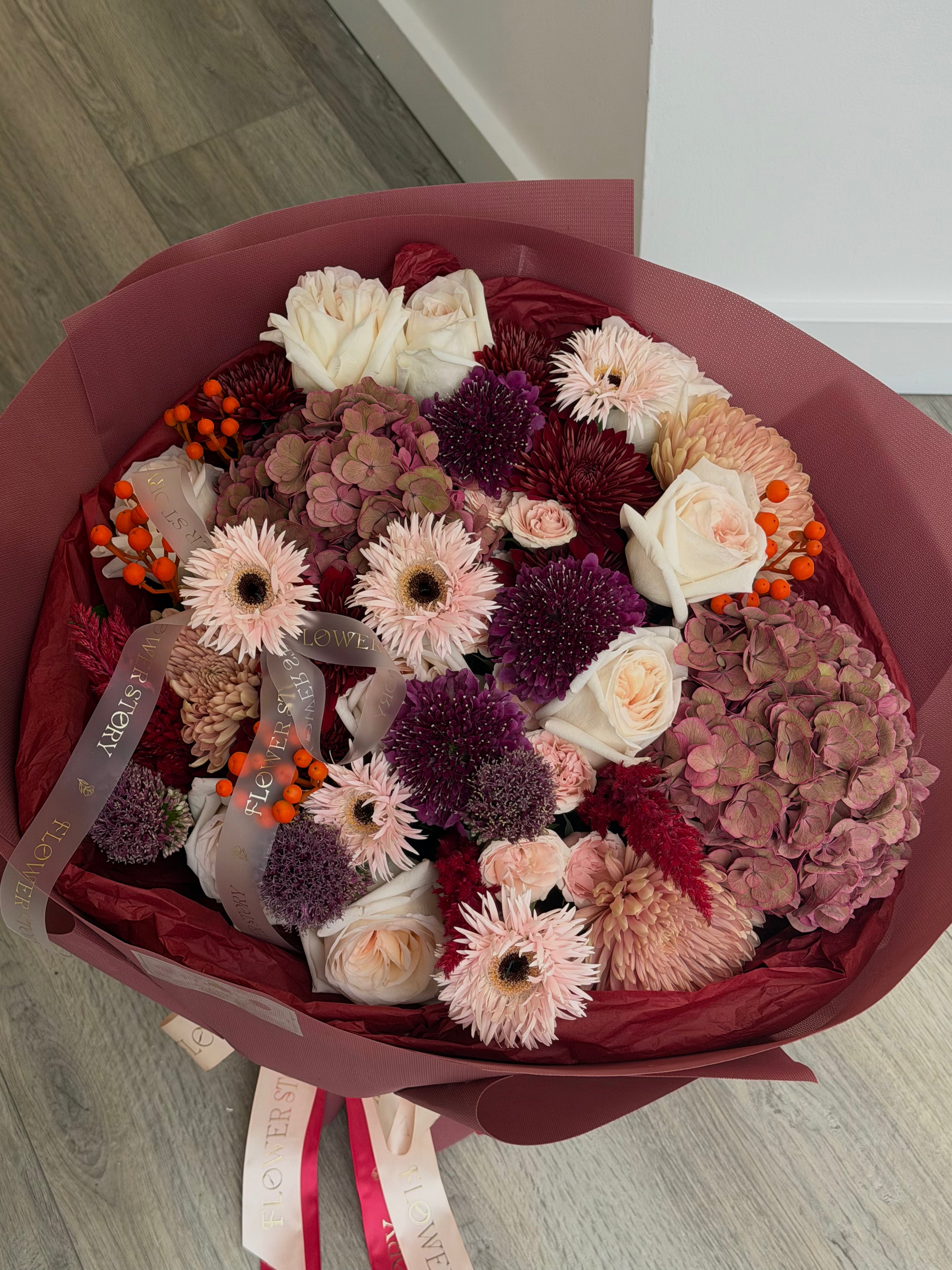 Autumn mixed bouquet