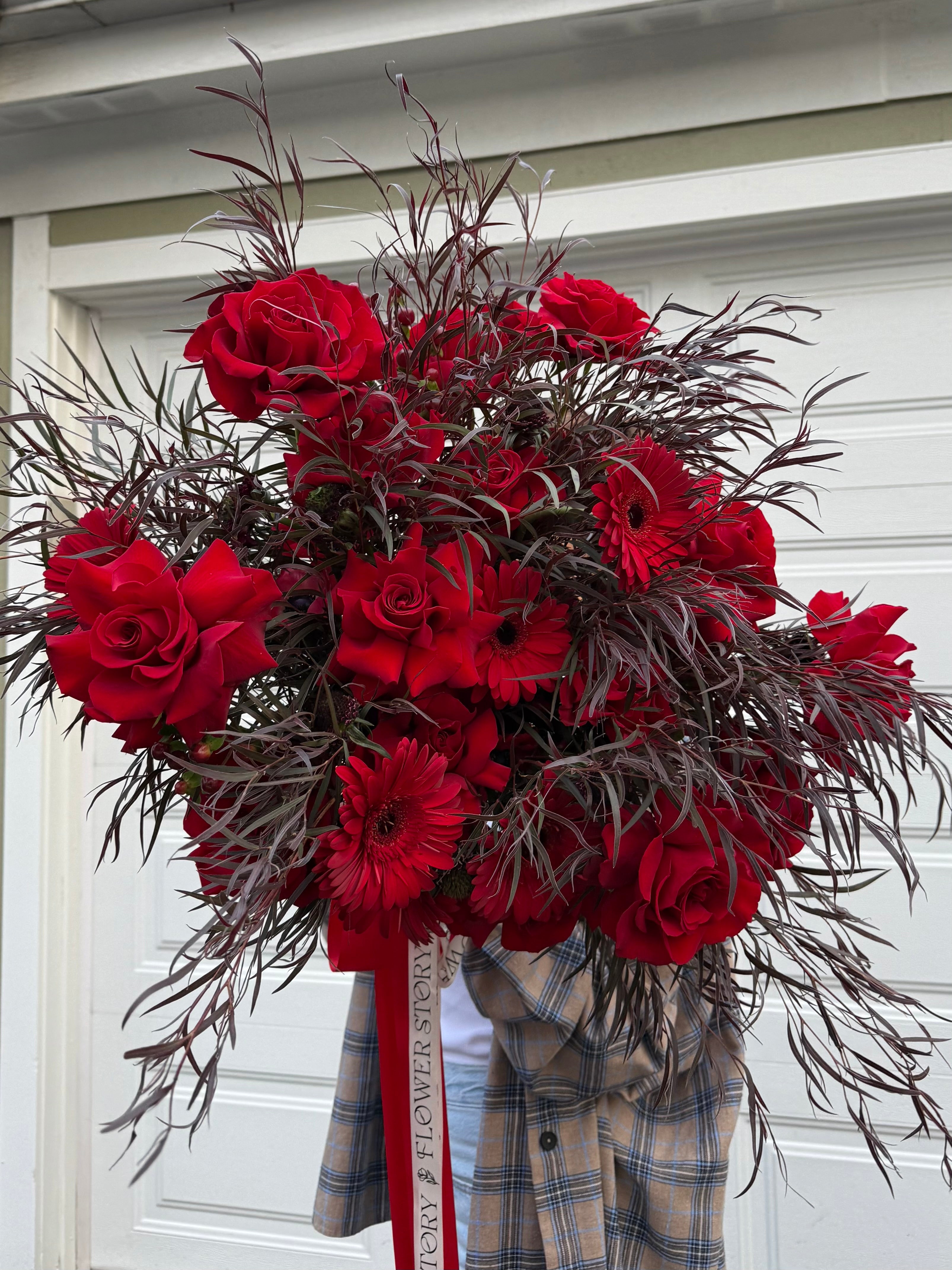 Fall-inspired mixed bouquet