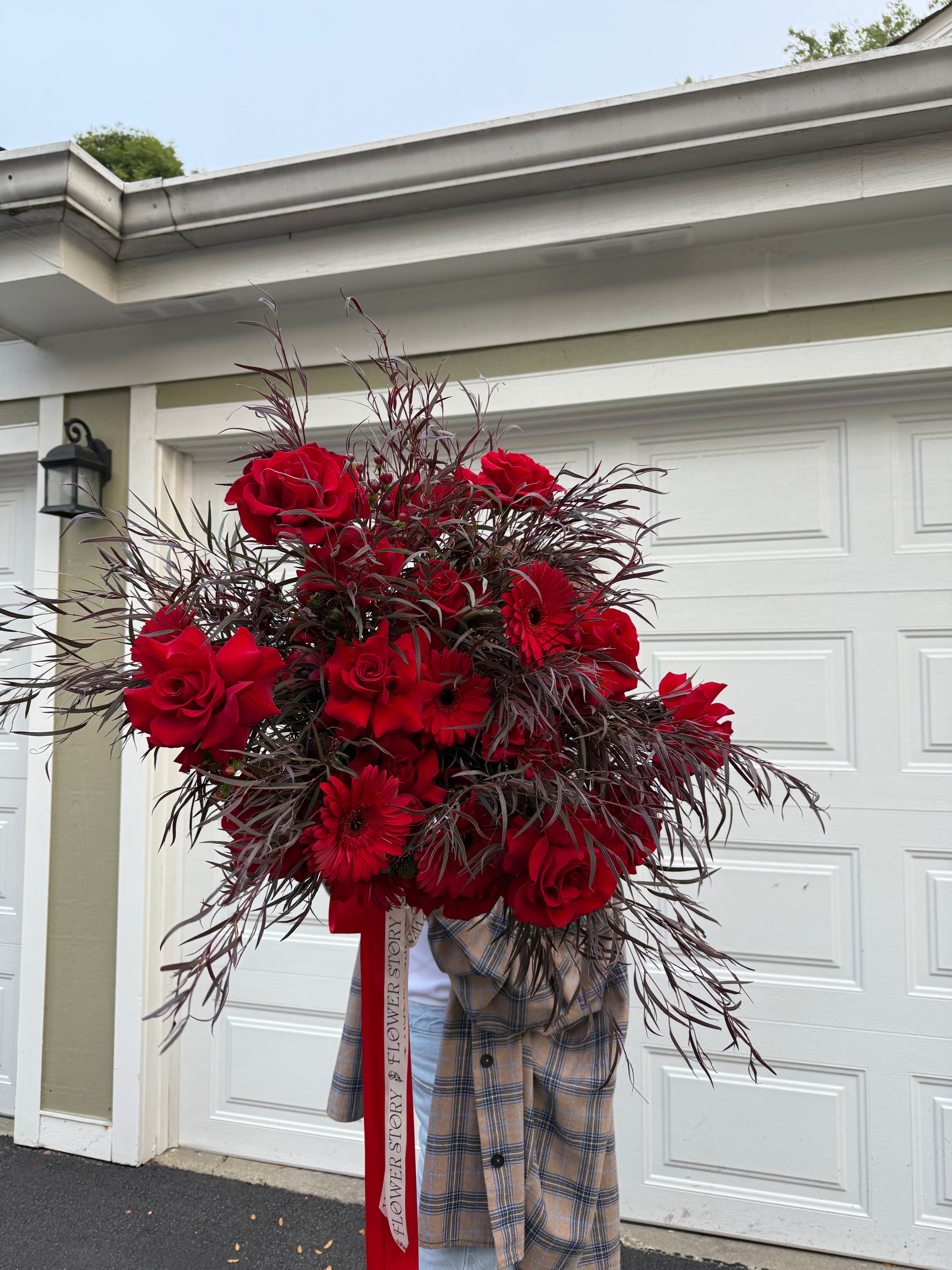 Fall-inspired mixed bouquet