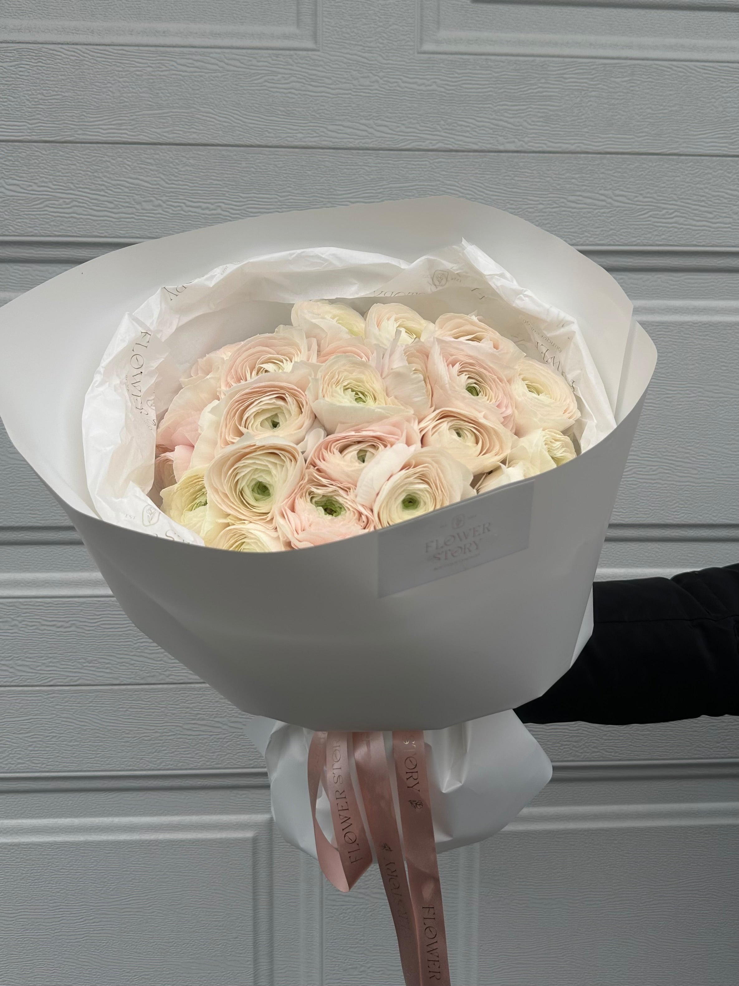 Charming bouquet of ranunculus